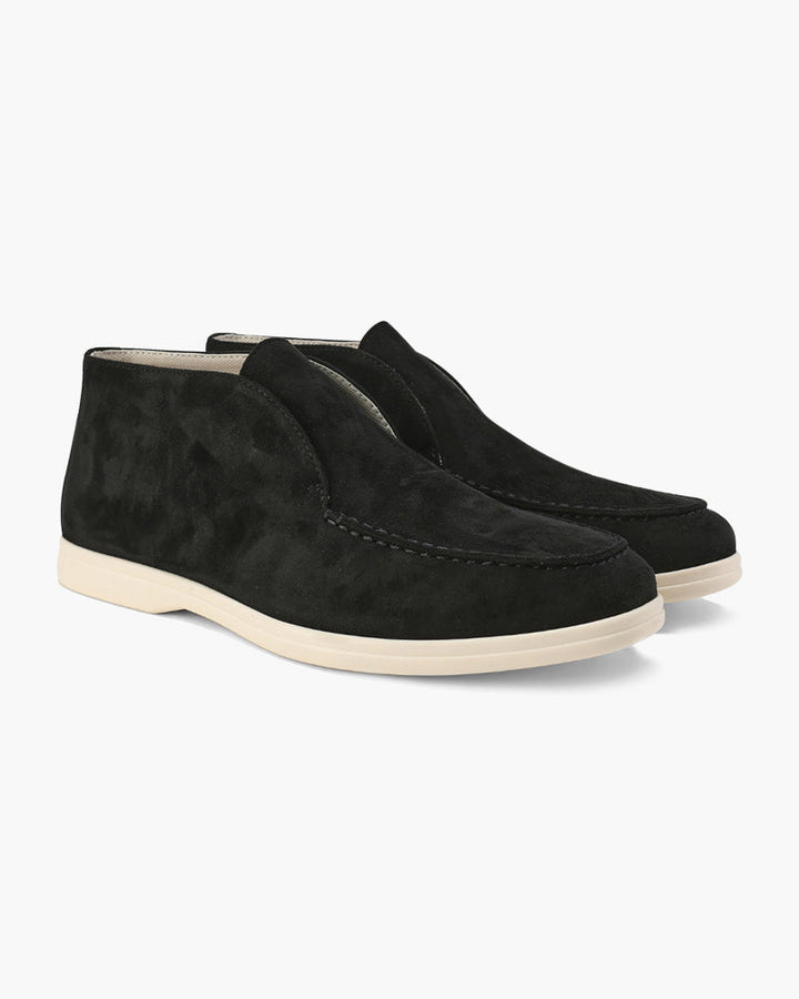 High Suede mokasyny