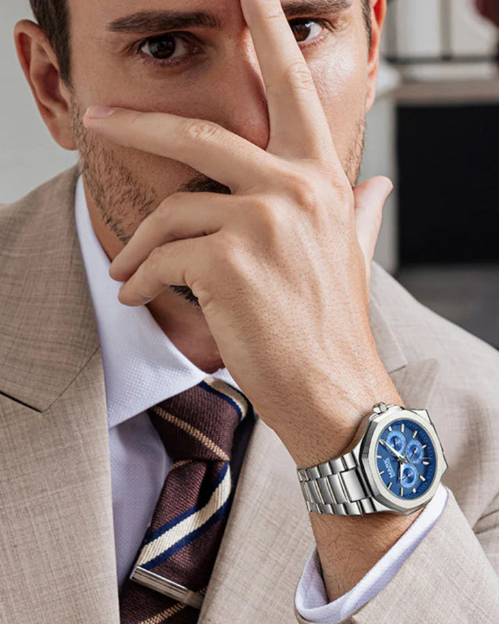 Stalowy zegarek wodoodporny