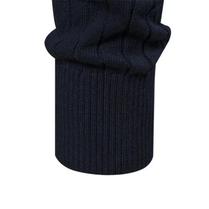 Aiopeson Eleganz | Stylowy sweter z zamkiem błyskawicznym dla mężczyzn na jesień