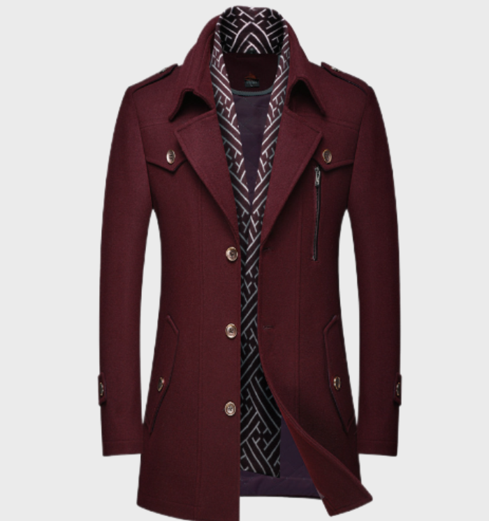 Avalon Męski płaszcz zimowy | Stylowy i ciepły towarzysz na zimne dni