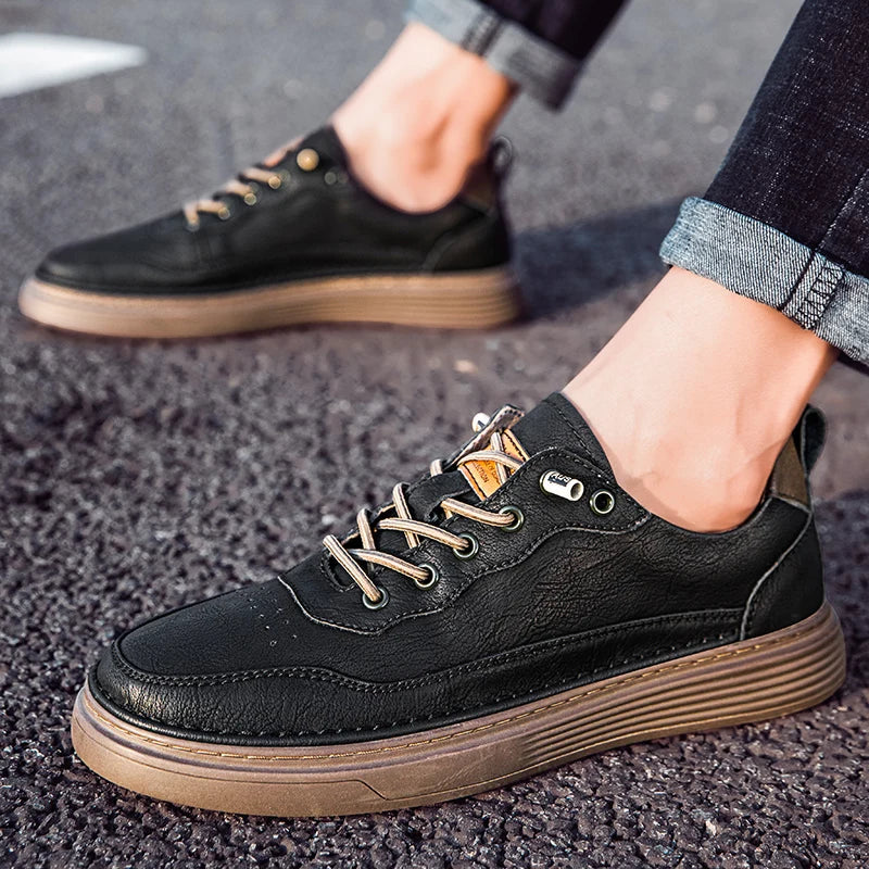 Amalfi sneakersy ze skóry naturalnej