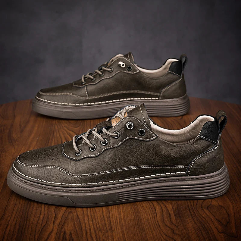 Amalfi sneakersy ze skóry naturalnej