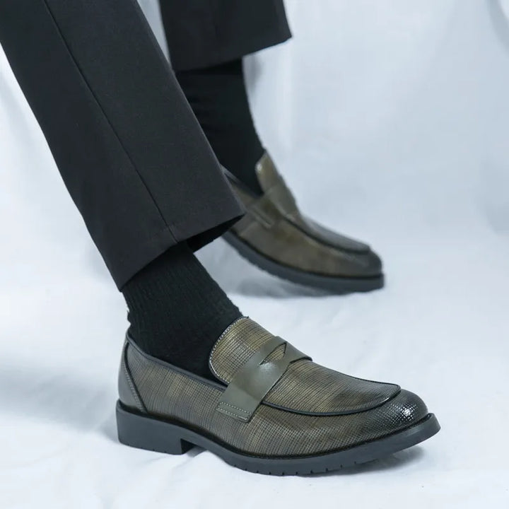 Bellagio skórzane loafersy