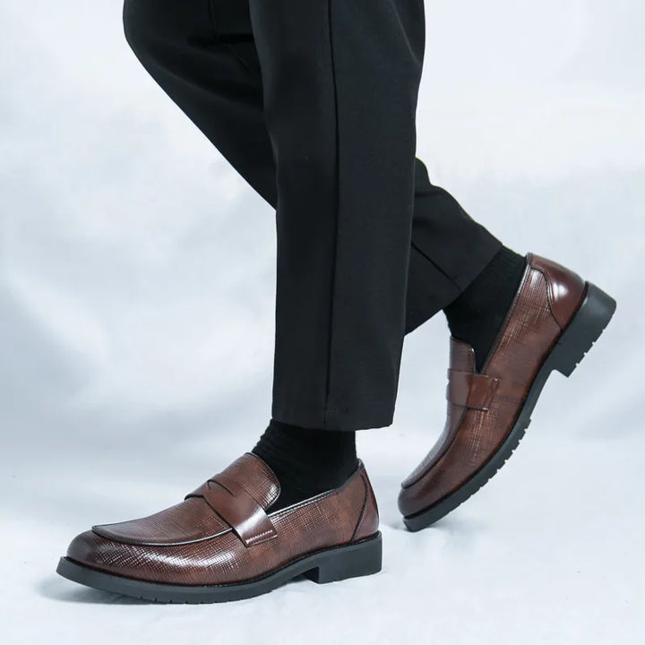 Bellagio skórzane loafersy