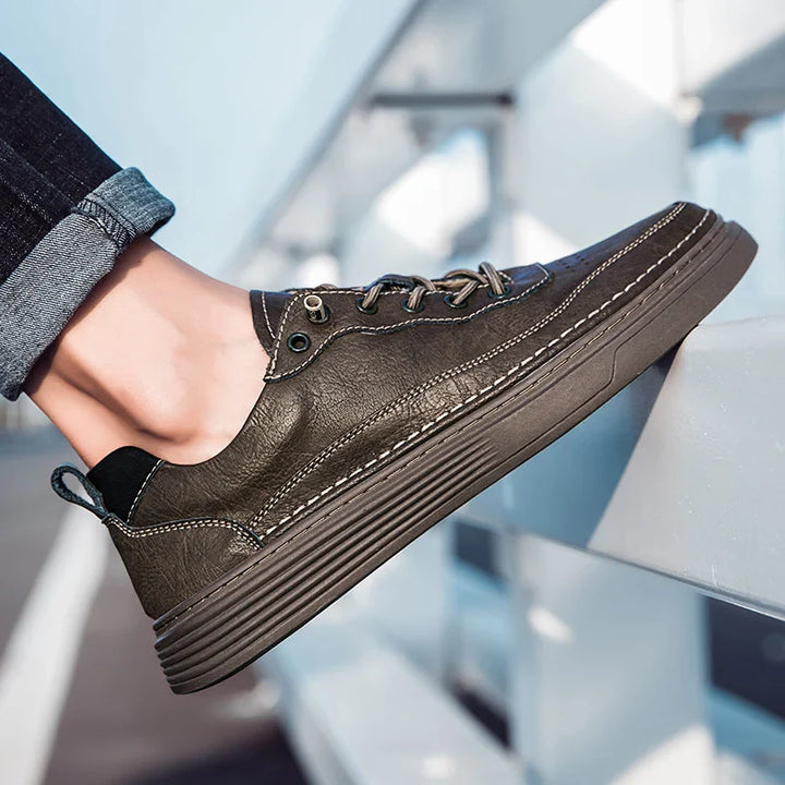 Amalfi sneakersy ze skóry naturalnej