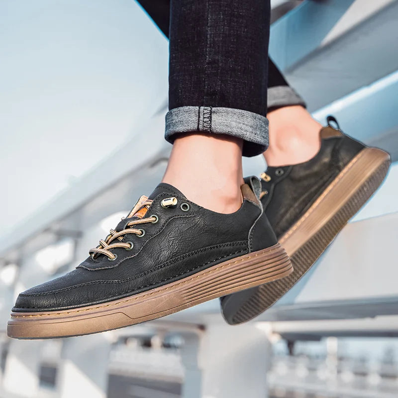 Amalfi sneakersy ze skóry naturalnej