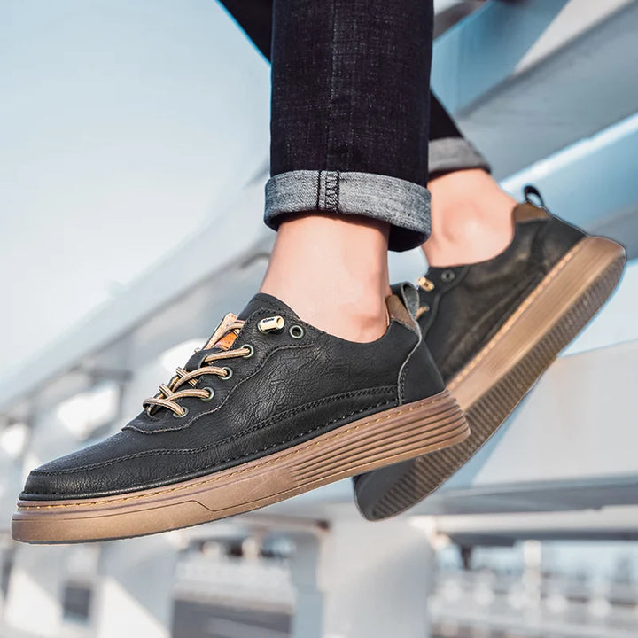 Amalfi sneakersy ze skóry naturalnej