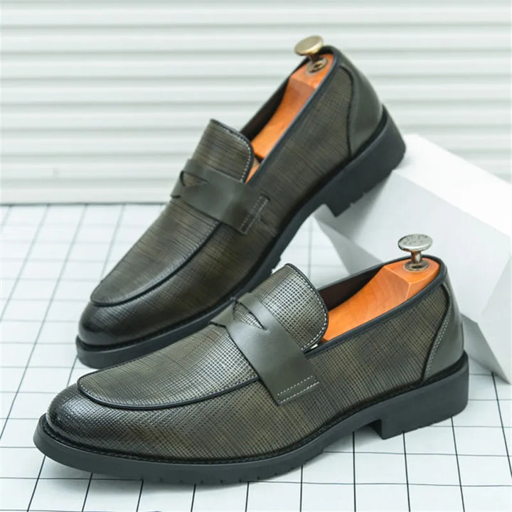 Bellagio skórzane loafersy