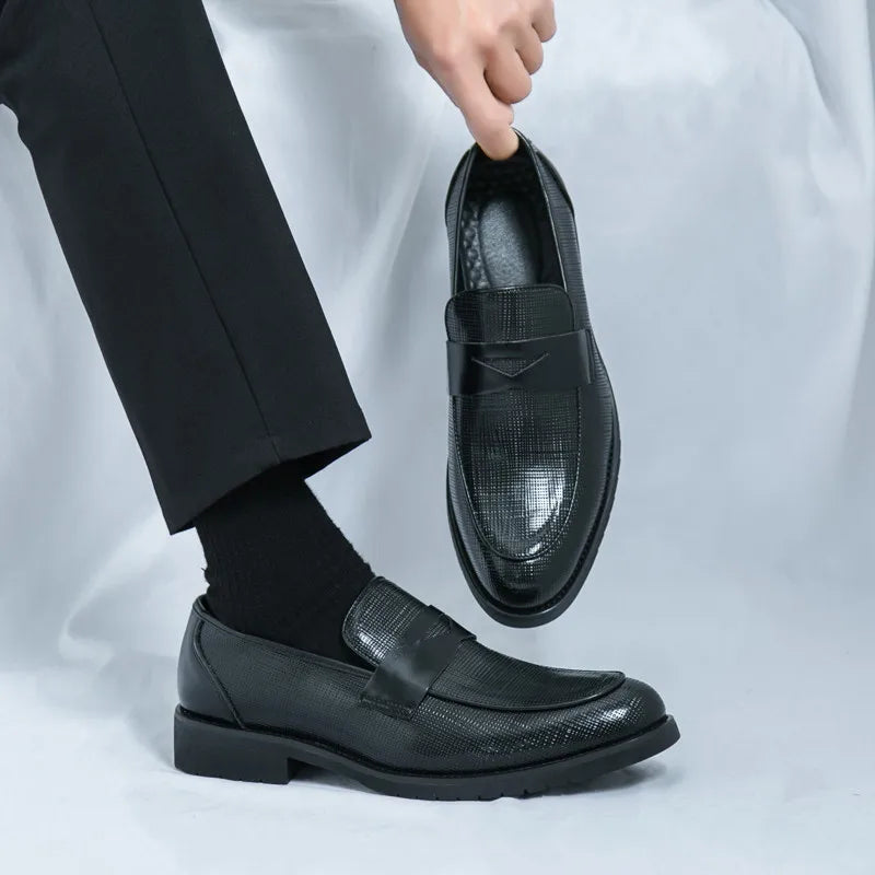 Bellagio skórzane loafersy