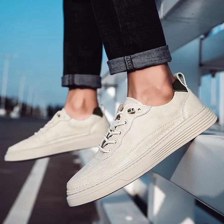 Amalfi sneakersy ze skóry naturalnej