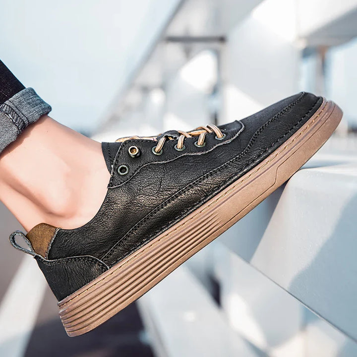 Amalfi sneakersy ze skóry naturalnej