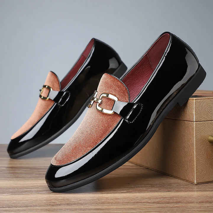 Modena zamszowe loafersy