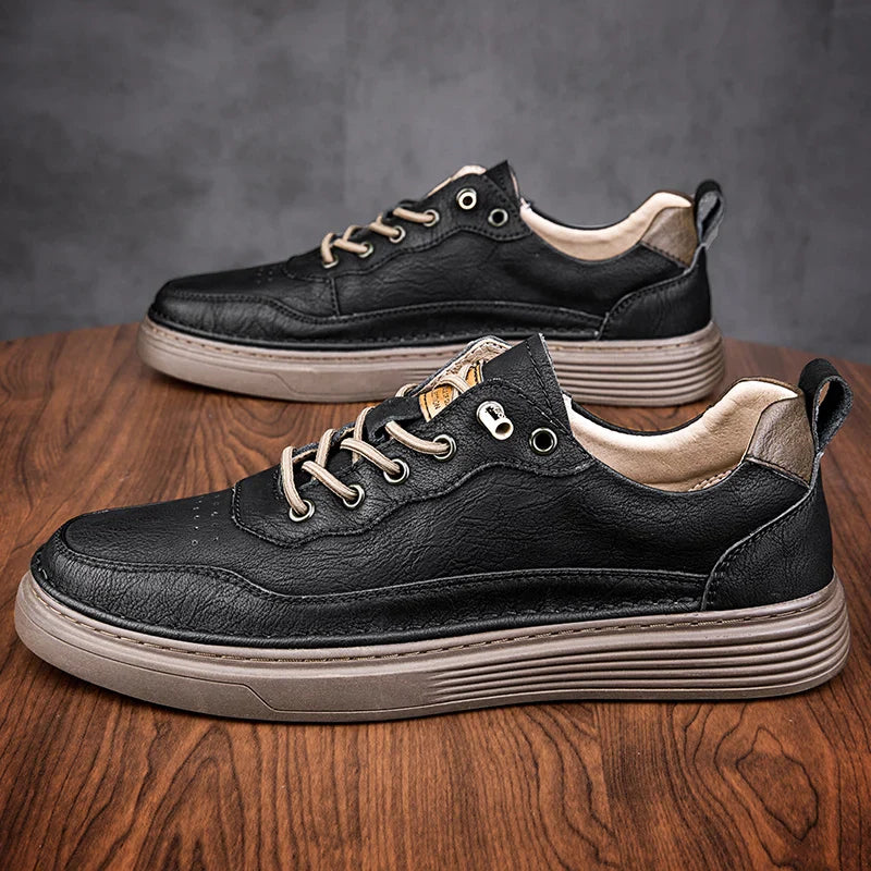 Amalfi sneakersy ze skóry naturalnej