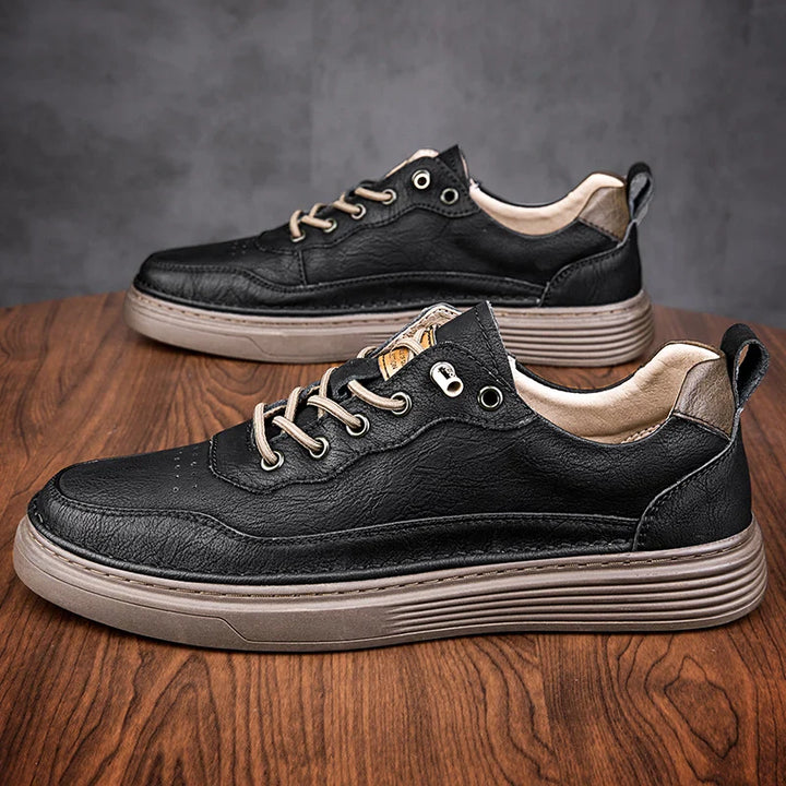 Amalfi sneakersy ze skóry naturalnej