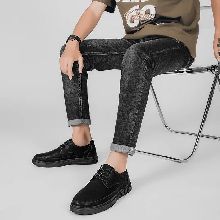 Porter skórzane sneakersy