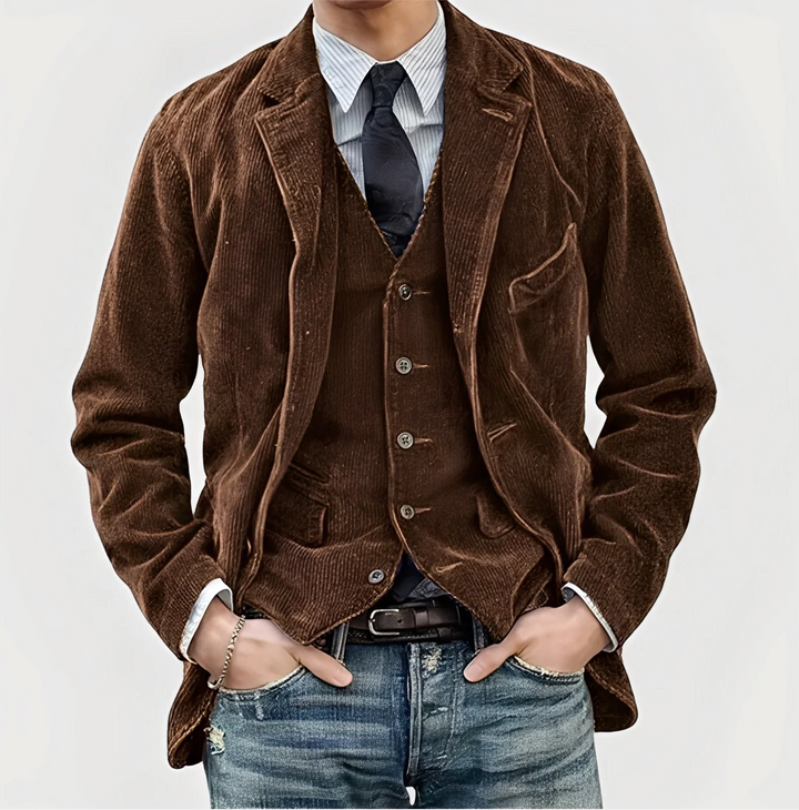 Provence™ - Kurtka i kamizelka w stylu vintage