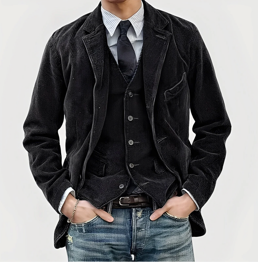 Provence™ - Kurtka i kamizelka w stylu vintage