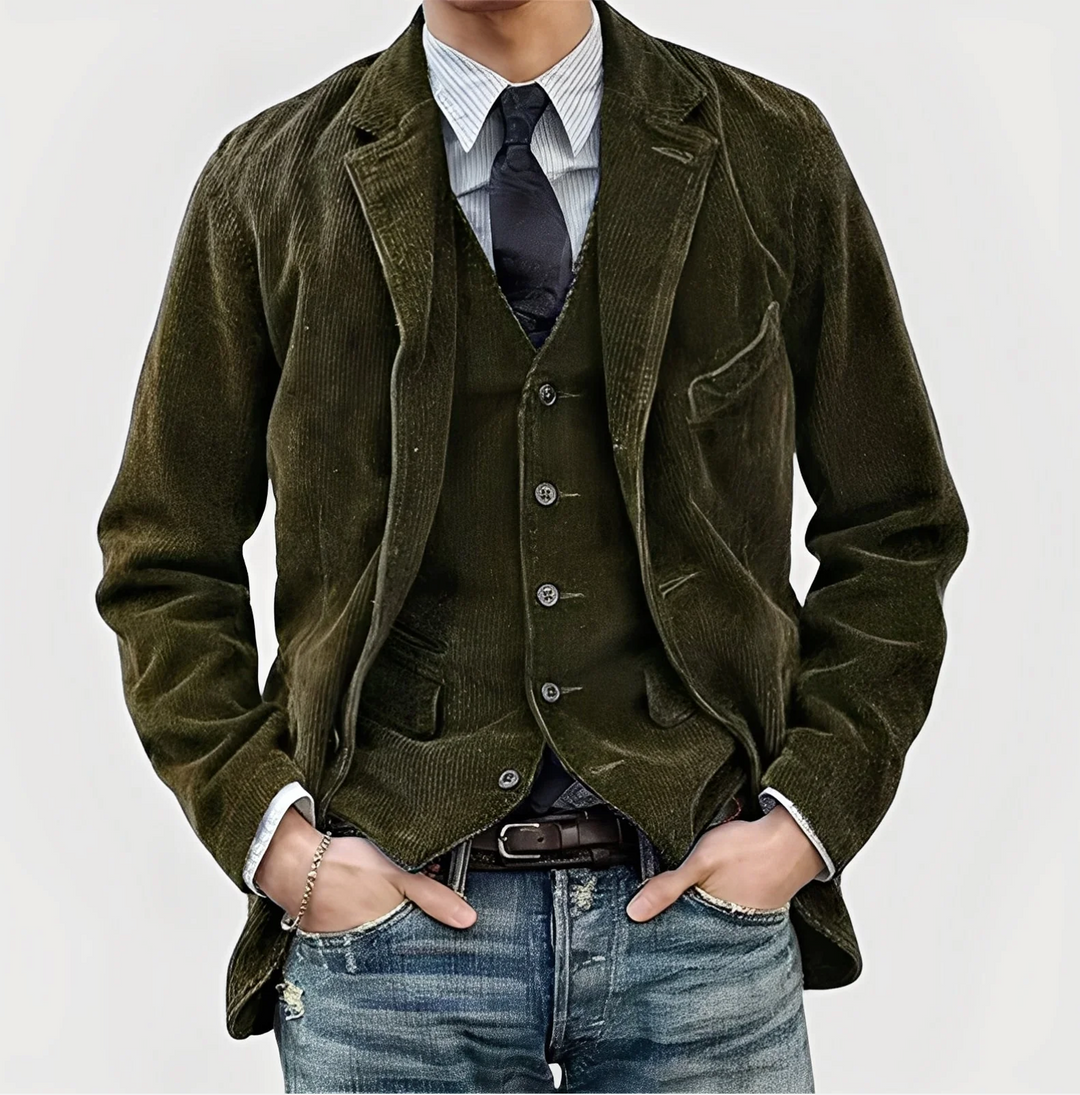 Provence™ - Kurtka i kamizelka w stylu vintage