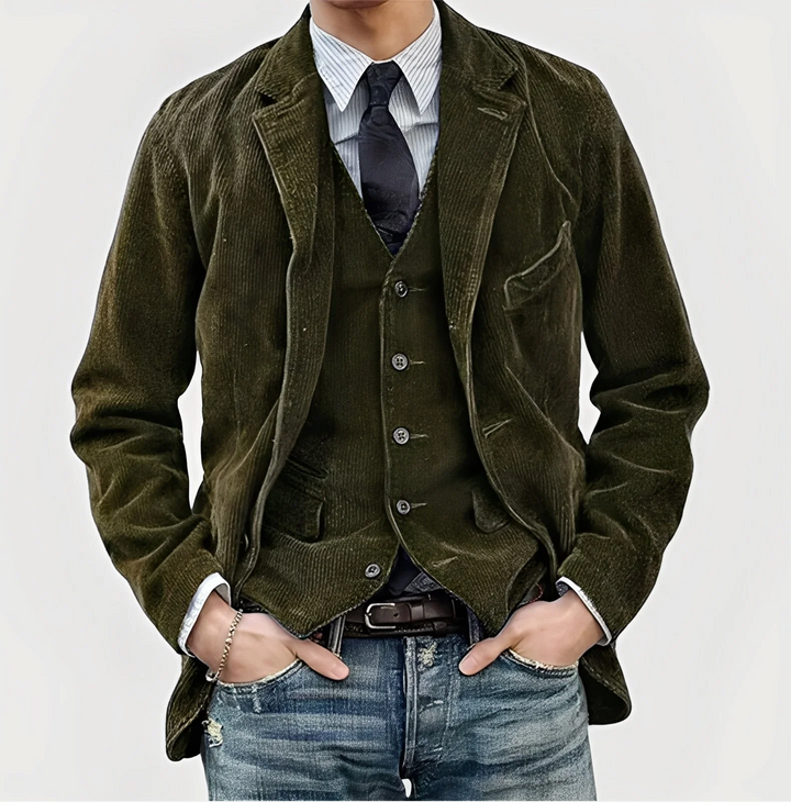 Provence™ - Kurtka i kamizelka w stylu vintage