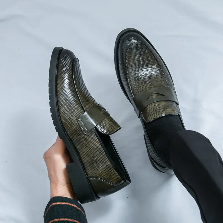 Bellagio skórzane loafersy