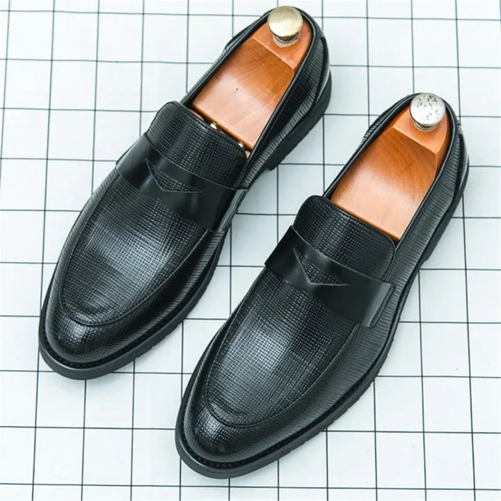 Bellagio skórzane loafersy