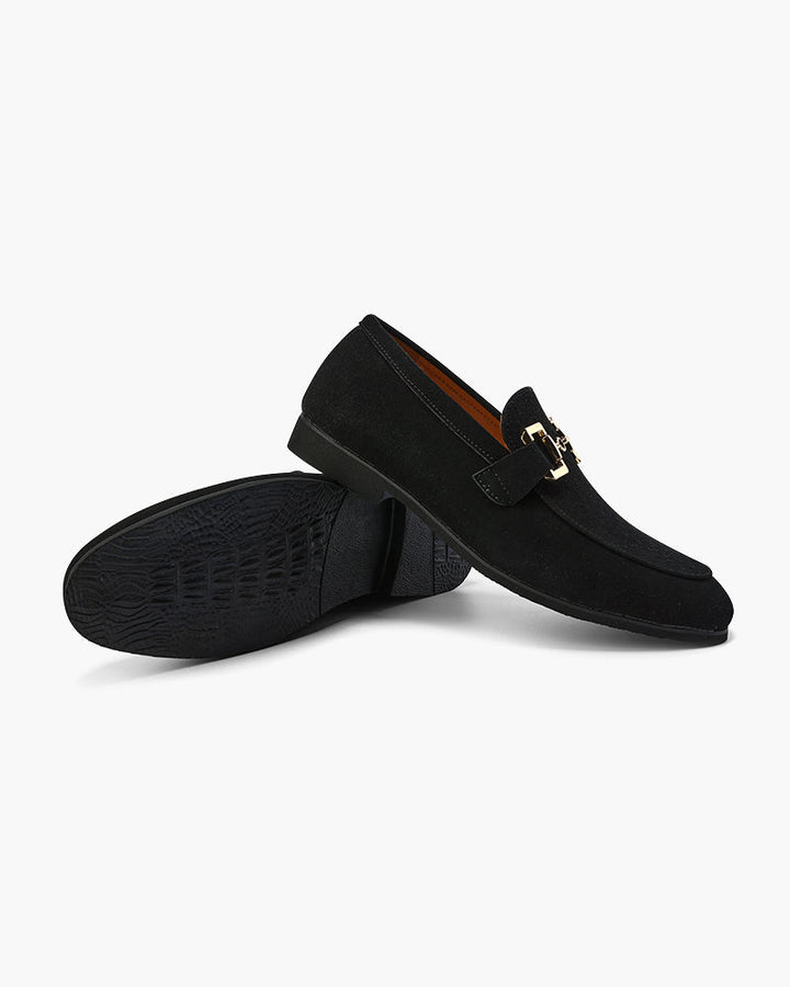 Luxury Suede Loafers luksusowe mokasyny zamszowe