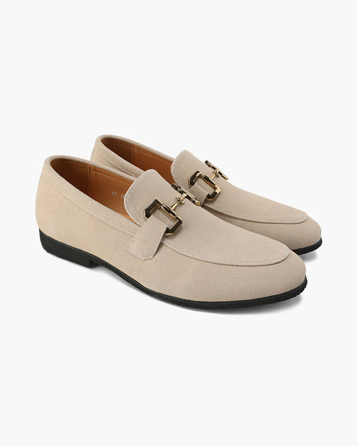 Luxury Suede Loafers luksusowe mokasyny zamszowe