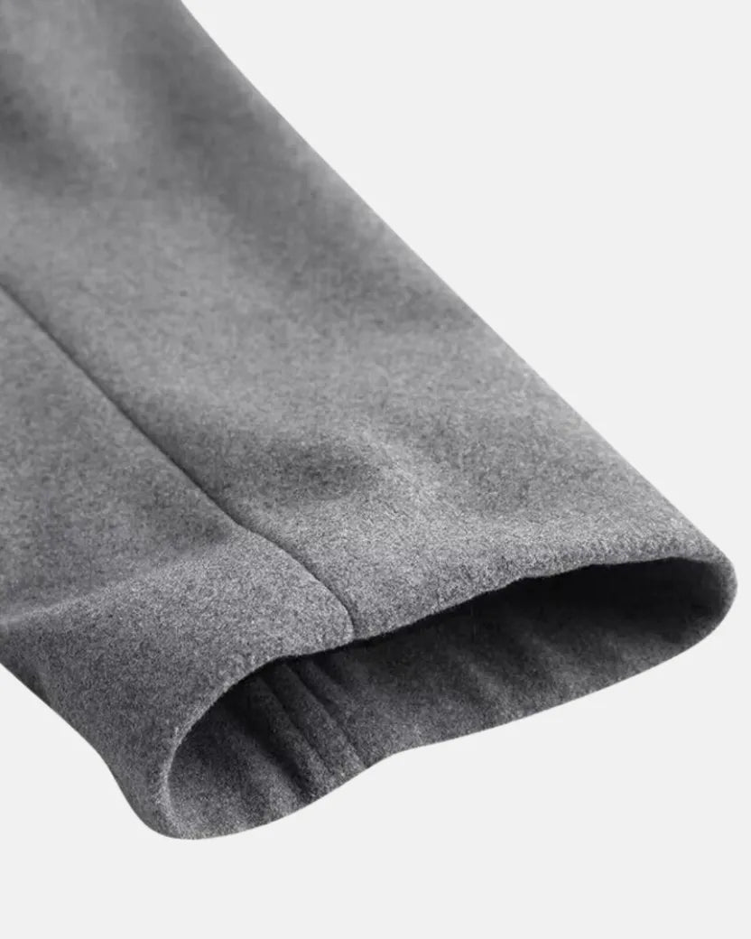 Executive wełniany płaszcz