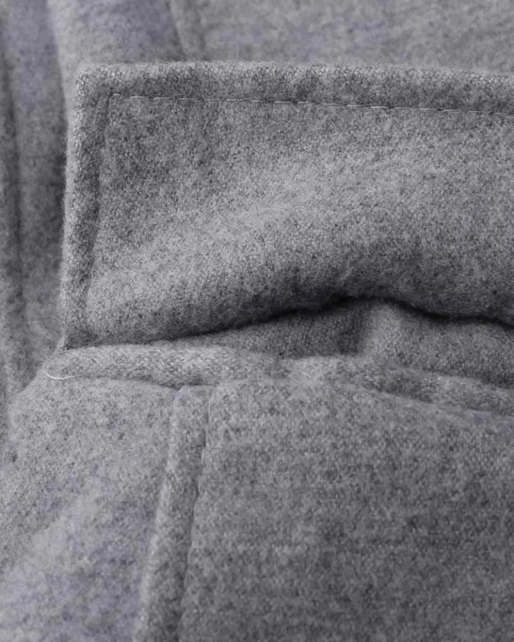 Executive wełniany płaszcz